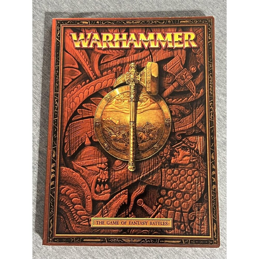 Vintage Warhammer‎ Fantasy Battles Rulebook 5th Edition Games Workshop Softcover